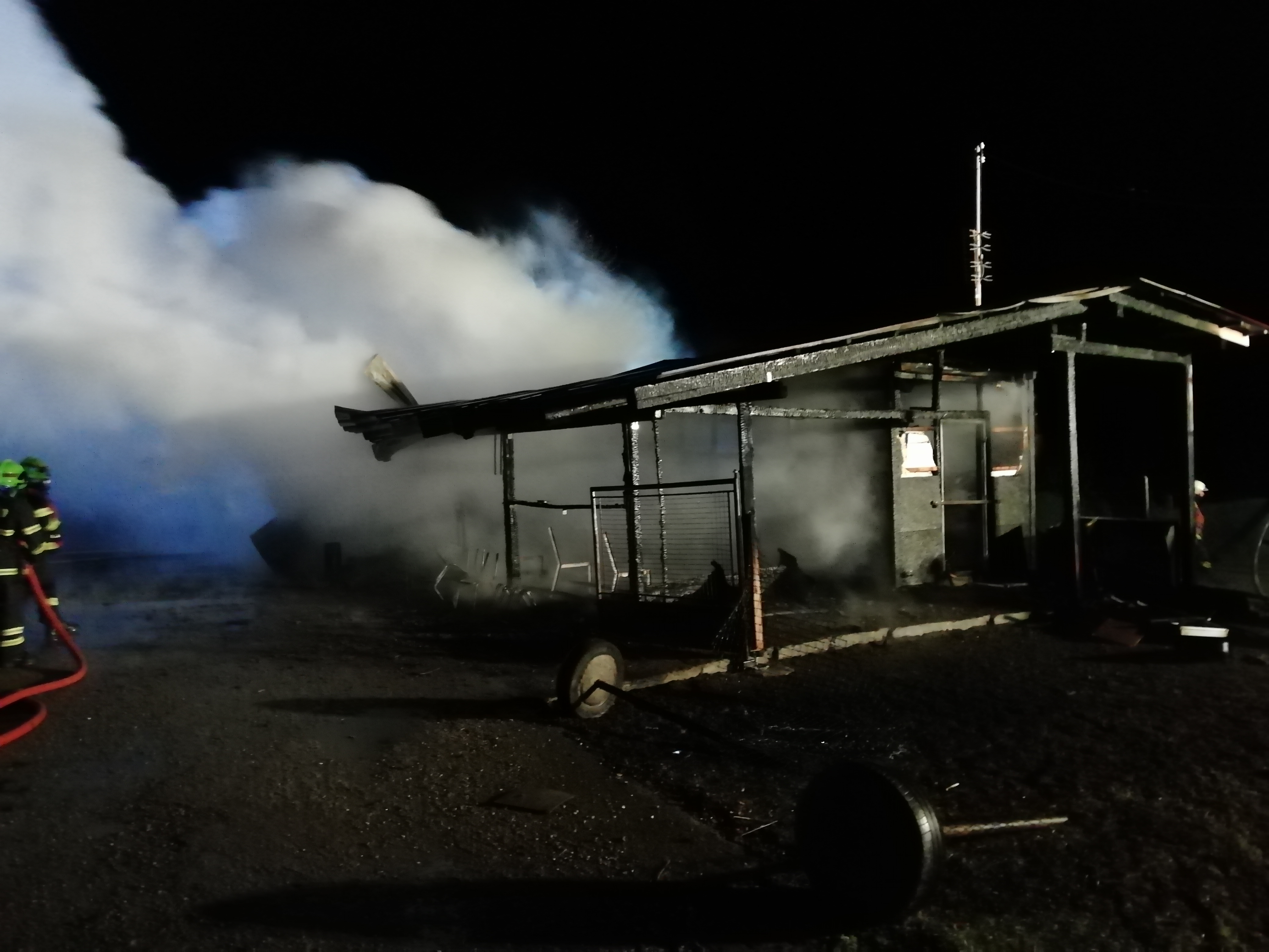 28. 12. 2018 –  23:55 – likvidace požáru hasičského klubu